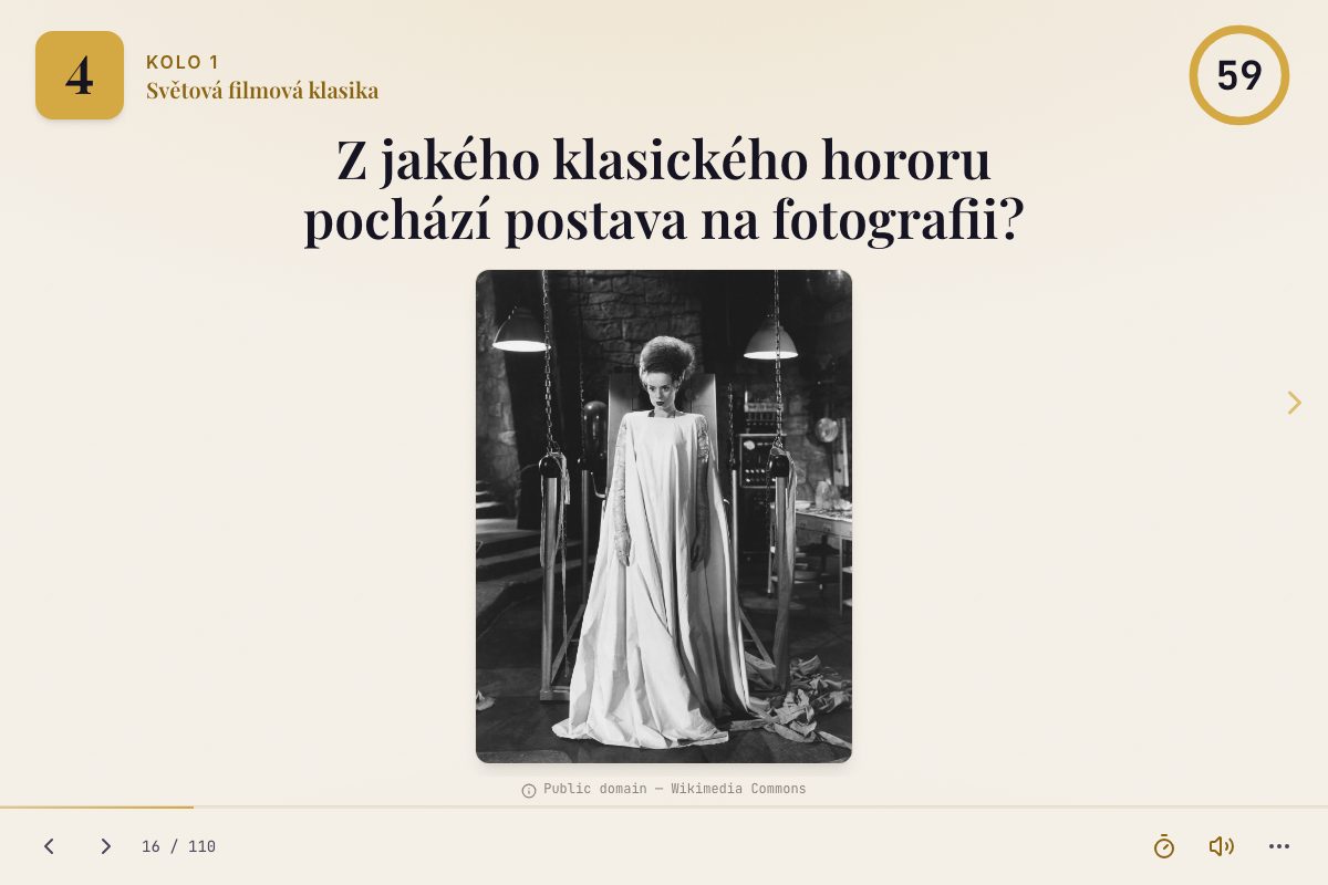 Obrázková otázka z kvízu — poznávačka podle obrázku