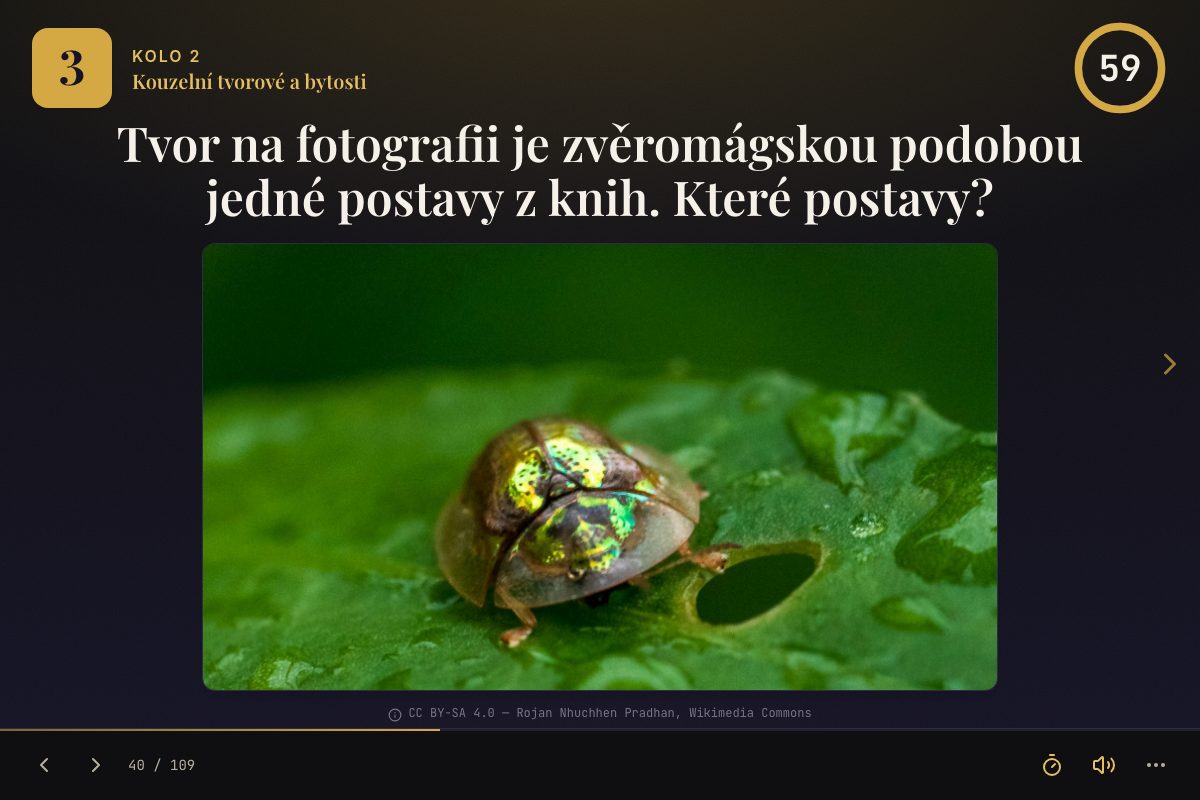 Obrázková otázka z kvízu — poznávačka podle obrázku