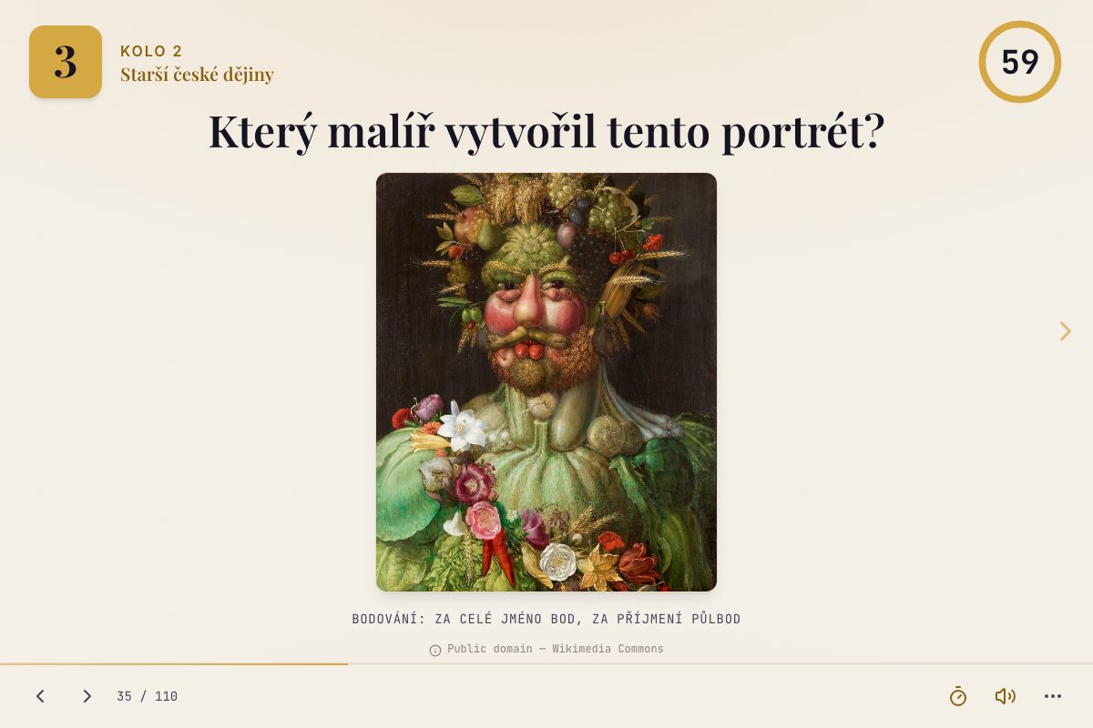 Obrázková otázka z kvízu — poznávačka podle obrázku